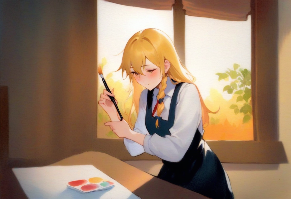 26801-1280583433-1girl,kirisame marisa,(as109_1.5),ask (askzy),akakura,_blush, closed mouth, hand up, holding, holding paintbrush, paintbrush, so.png